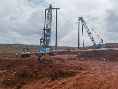 云南昆明强夯公司工地施工