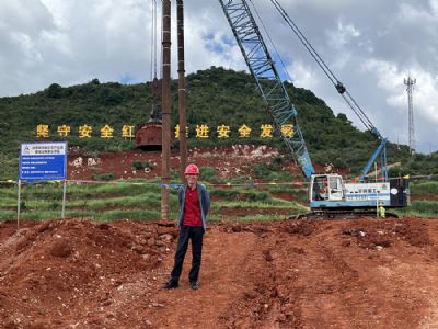 云南昆明强夯公司工地施工